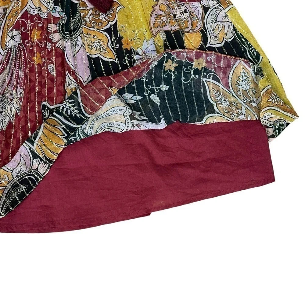 GUC Verb by Anthropologie Tunic/dress, beads, sequins, multicolour, size XSmall - Picture 12 of 17